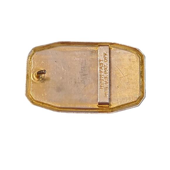 Vintage Metal Hook Fast Fire Department Truck Driver Belt Buckle AEB Collectible - Picture 3 of 8